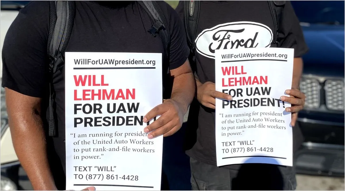 Chicago Ford Workers Rank-and-File Committee issues statement: "Elect Will Lehman for UAW president!"